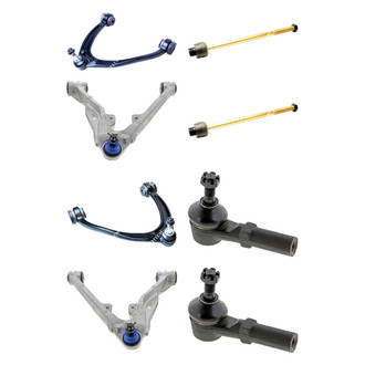Mevotech® - Original Grade™ Front Lower and Upper Control Arm with Ball Joint and Tie Rod End Kit