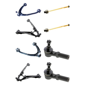 Mevotech® - Original Grade™ Front Lower and Upper Control Arm with Ball Joint and Tie Rod End Kit