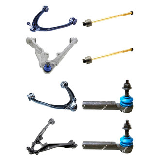 Mevotech® - Original Grade™ Front Lower and Upper Control Arm with Ball Joint and Tie Rod End Kit