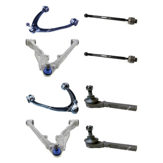 Mevotech® - Original Grade™ Front Lower and Upper Control Arm with Ball Joint and Tie Rod End Kit