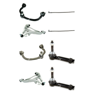 Mevotech® - Original Grade™ Front Lower and Upper Control Arm with Ball Joint and Tie Rod End Kit