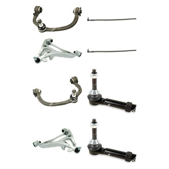 Mevotech® - Original Grade™ Front Lower and Upper Control Arm with Ball Joint and Tie Rod End Kit