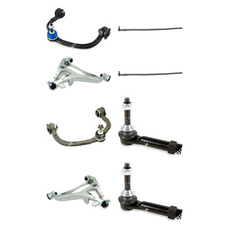 Mevotech® - Original Grade™ Front Lower and Upper Control Arm with Ball Joint and Tie Rod End Kit