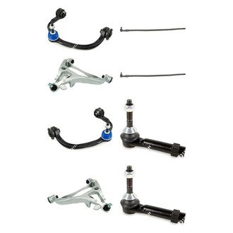 Mevotech® - Original Grade™ Front Lower and Upper Control Arm with Ball Joint and Tie Rod End Kit