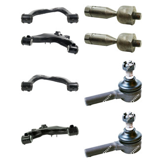 Mevotech® - Original Grade™ Front Lower and Upper Control Arm and Tie Rod End Kit