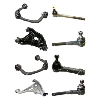 Mevotech® - Original Grade™ Front Lower and Upper Control Arm with Ball Joint and Tie Rod End Kit