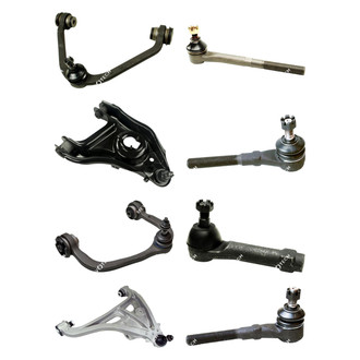 Mevotech® - Original Grade™ Front Lower and Upper Control Arm with Ball Joint and Tie Rod End Kit
