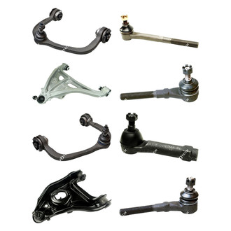 Mevotech® - Original Grade™ Front Lower and Upper Control Arm with Ball Joint and Tie Rod End Kit
