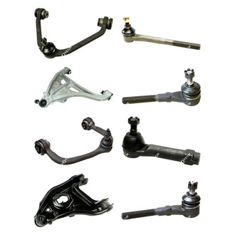 Mevotech® - Original Grade™ Front Lower and Upper Control Arm with Ball Joint and Tie Rod End Kit