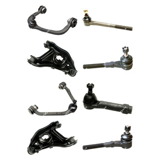 Mevotech® - Original Grade™ Front Lower and Upper Control Arm with Ball Joint and Tie Rod End Kit