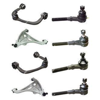 Mevotech® - Original Grade™ Front Lower and Upper Control Arm with Ball Joint and Tie Rod End Kit