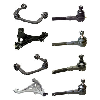 Mevotech® - Original Grade™ Front Lower and Upper Control Arm with Ball Joint and Tie Rod End Kit