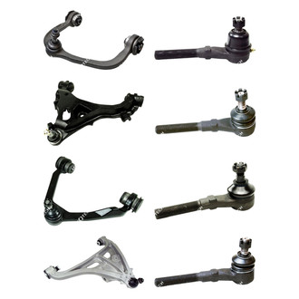 Mevotech® - Original Grade™ Front Lower and Upper Control Arm with Ball Joint and Tie Rod End Kit