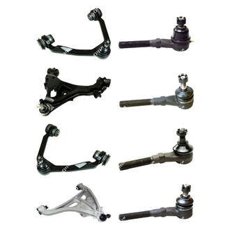 Mevotech® - Original Grade™ Front Lower and Upper Control Arm with Ball Joint and Tie Rod End Kit