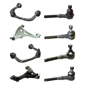 Mevotech® - Original Grade™ Front Lower and Upper Control Arm with Ball Joint and Tie Rod End Kit