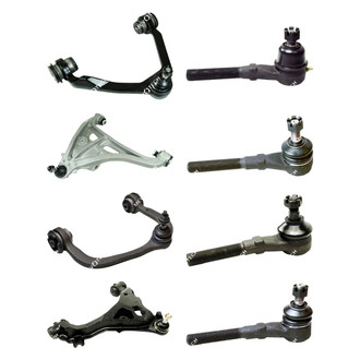 Mevotech® - Original Grade™ Front Lower and Upper Control Arm with Ball Joint and Tie Rod End Kit
