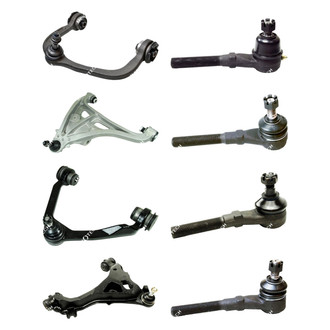 Mevotech® - Original Grade™ Front Lower and Upper Control Arm with Ball Joint and Tie Rod End Kit