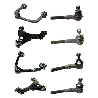 Mevotech® - Original Grade™ Front Lower and Upper Control Arm with Ball Joint and Tie Rod End Kit