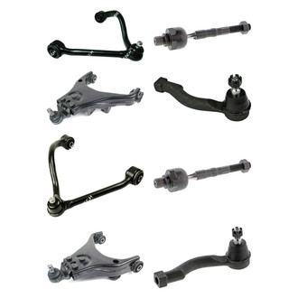Mevotech® - Original Grade™ Front Lower and Upper Control Arm with Ball Joint and Tie Rod End Kit