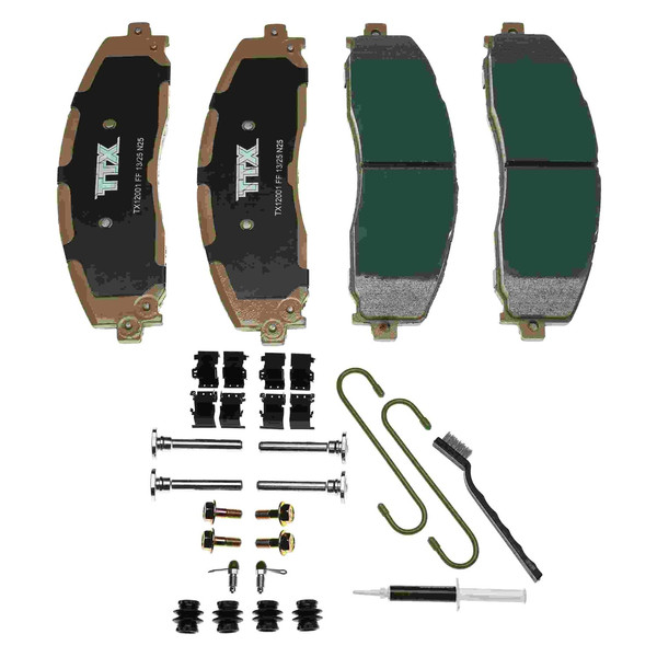Mevotech® TXBSM1691 - CeraPhite Semi-Metallic Rear Disc Brake Pads