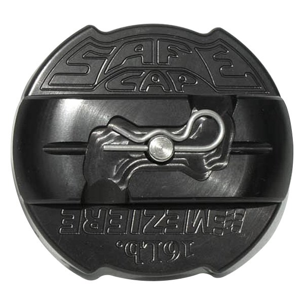 Meziere Enterprises® - "Safe Cap Meziere" Black Anodized Radiator Cap