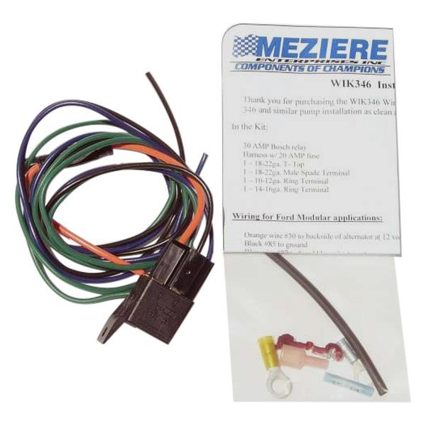 Meziere Enterprises® - Water Pump Relay Kit