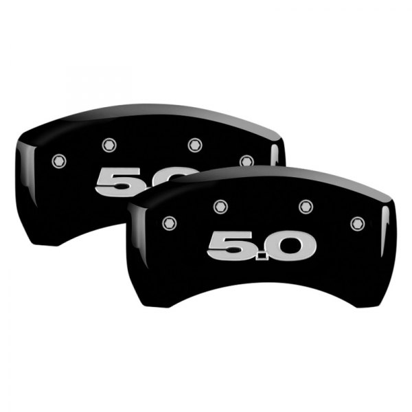 MGP® - Gloss Black Rear Caliper Covers with 5.0 Engraving