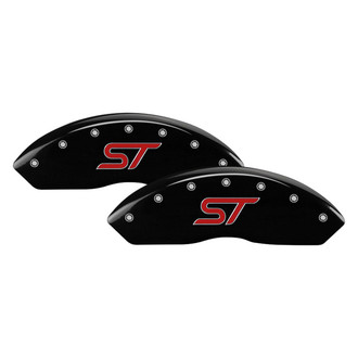 MGP® - Gloss Black Caliper Covers with ST and Bolts Engraving (Full Kit, 4 pcs)