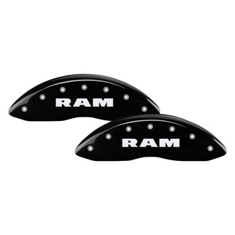 MGP® - Gloss Black Caliper Covers with Ram Engraving (Full Kit, 4 pcs)