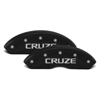 MGP® - Gloss Black Front Caliper Covers with Cruze Engraving