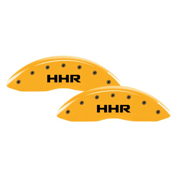 MGP® - Gloss Yellow Front Caliper Covers with HHR Engraving