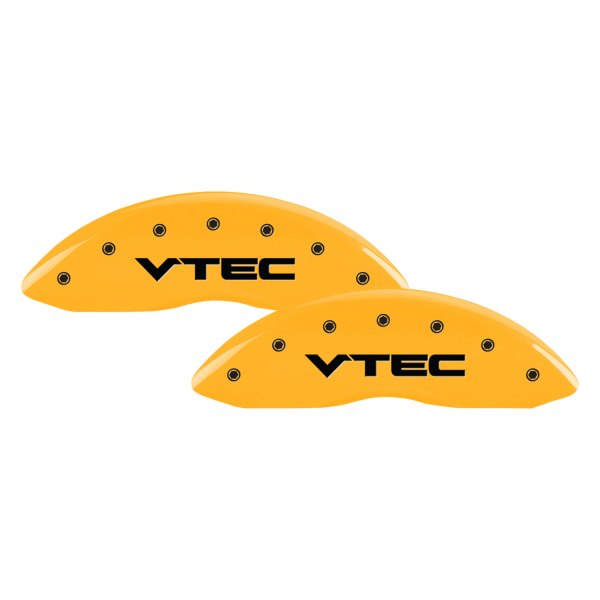 MGP® - Gloss Yellow Front Caliper Covers with Vtec Engraving