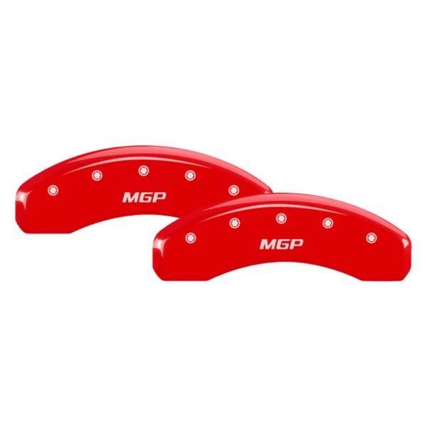 MGP® - Gloss Red Rear Caliper Covers with MGP Engraving