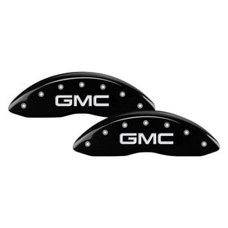 MGP® - Gloss Black Caliper Covers with GMC Engraving (Full Kit, 4 pcs)