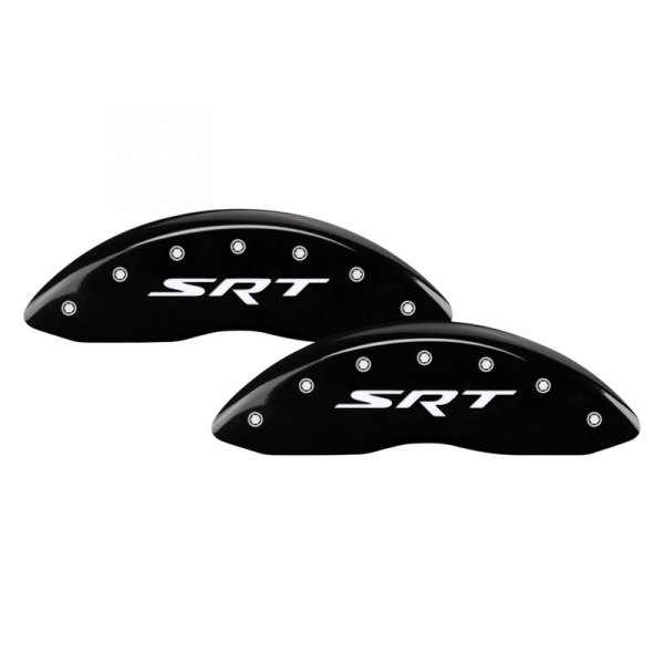 MGP® - Gloss Black Front Caliper Covers with SRT Engraving (Full Kit, 4 pcs)