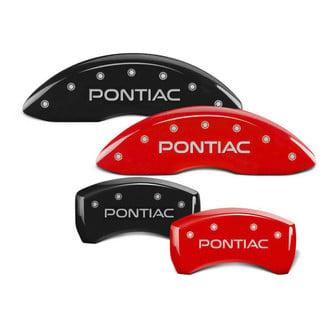 MGP® - Caliper Covers with Pontiac Engraving (Full Kit, 4 pcs)