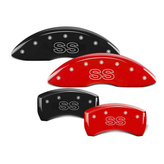 MGP® - Caliper Covers with SS Classic Engraving (Full Kit, 4 pcs)