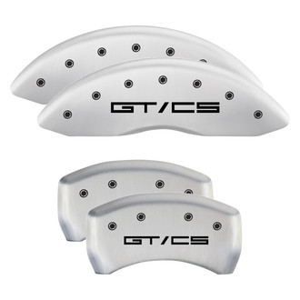 MGP® - Gloss White Caliper Covers with GT/CS Engraving (Full Kit, 4 pcs)