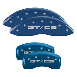 MGP® - Gloss Blue Caliper Covers with GT/CS Engraving (Full Kit, 4 pcs)