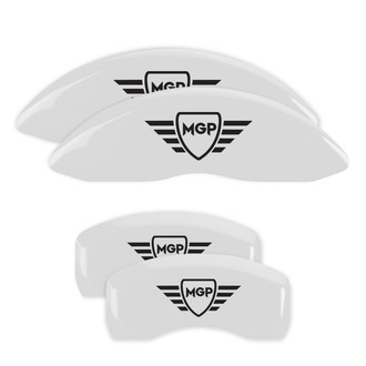 MGP® - Gloss Blue Caliper Covers with MGP Engraving (Full Kit, 4 pcs)