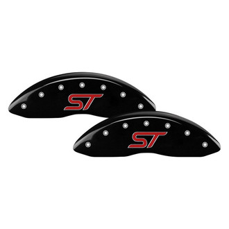 MGP® - Gloss Black Caliper Covers with ST and Bolts Engraving (Full Kit, 4 pcs)