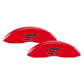MGP® - Gloss Red Caliper Covers with No Bolts ST Engraving (Full Kit, 4 pcs)