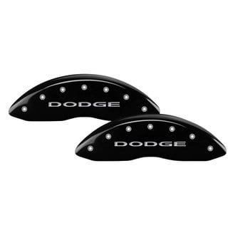 MGP® - Gloss Black Caliper Covers with Dodge Engraving (Full Kit, 4 pcs)