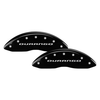 MGP® - Gloss Black Caliper Covers with Durango Engraving (Full Kit, 4 pcs)