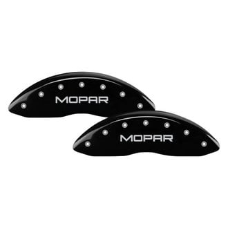 MGP® - Gloss Black Caliper Covers with Mopar Engraving (Full Kit, 4 pcs)
