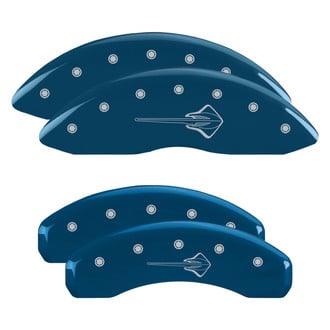 MGP® - Gloss Blue Caliper Covers with Stingray C7 Engraving (Full Kit, 4 pcs)