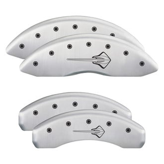 MGP® - Gloss White Caliper Covers with Stingray C7 Engraving (Full Kit, 4 pcs)