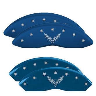 MGP® - Caliper Covers with V Emblem Corvette C7 Engraving