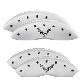 MGP® - Caliper Covers with V Emblem Corvette C7 Engraving
