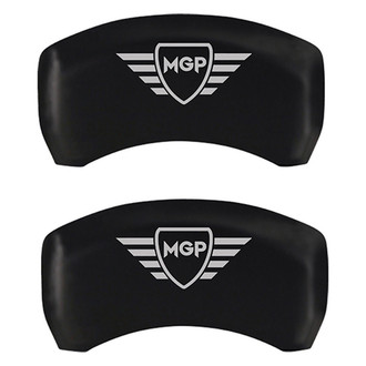 MGP® - Gloss Black Caliper Covers with MGP Digitally Printed Logo (Full Kit, 4 pcs)